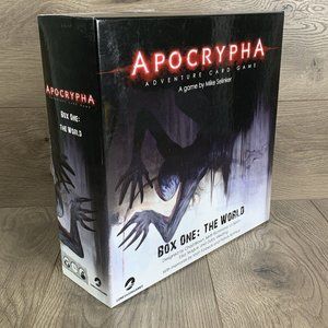 APOCRYPHA ADVENTURE Card Game Box One: The World - Lonesharkgames 2017-open Box